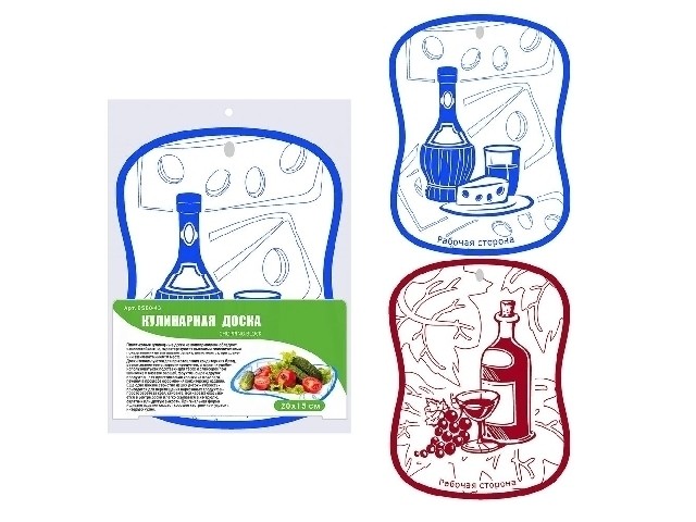 Кулинарная доска 20х15 см 80-43